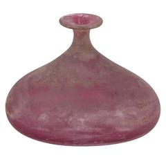 "Scavo" Murano Glass Vase by Cenedese, 1960s 1