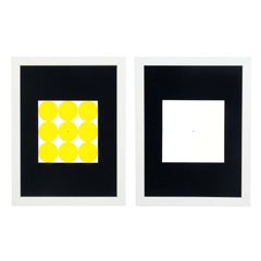 Abstrakte Lithografien von Josef Albers aus der Interaktion von Farben