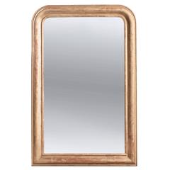 French 19th Century Louis Philippe Gold Gilt Mirror 9