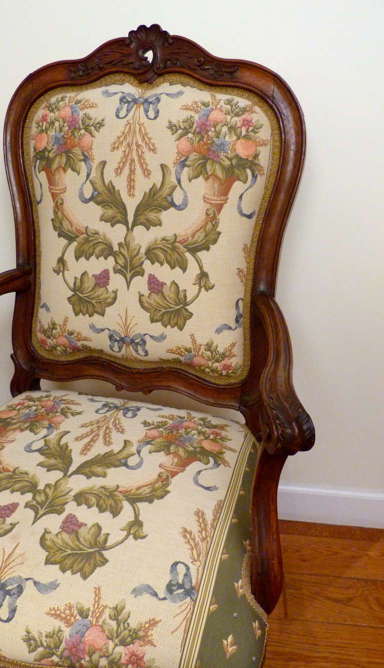 Rococo Fauteuil vénitien italien, XVIIIe siècle en vente