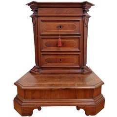 Italian Inlaid Rosewood Prie-Dieu, 18th Century 5