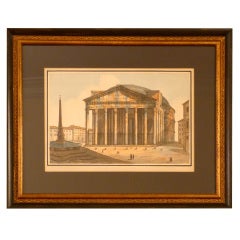 Pair of Late 19th Century Italian Roman Views 7