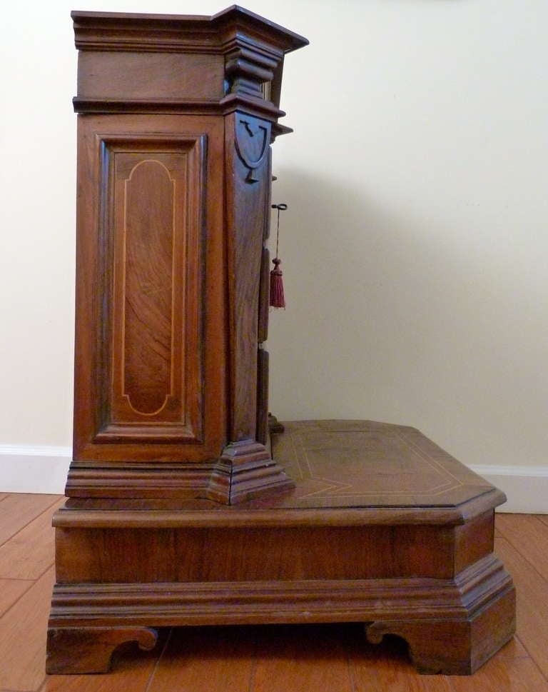 Rococo Italian Inlaid Rosewood Prie-Dieu, 18th Century For Sale