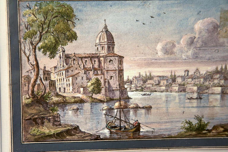 Pair of Late 19th Century Italian View of Rome 2