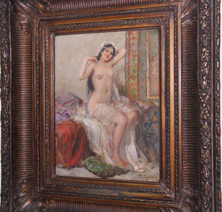 A late 19th to early 20th century Italian oil on canvas 