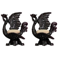 Pair of Northern Italian Renaissance Griffin Side Chairs