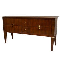 Mid-Century French Rosewood Commode by Maxime Old, c. 1950