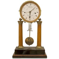 Antique 19th c. German Neoclassical Mantle Clock