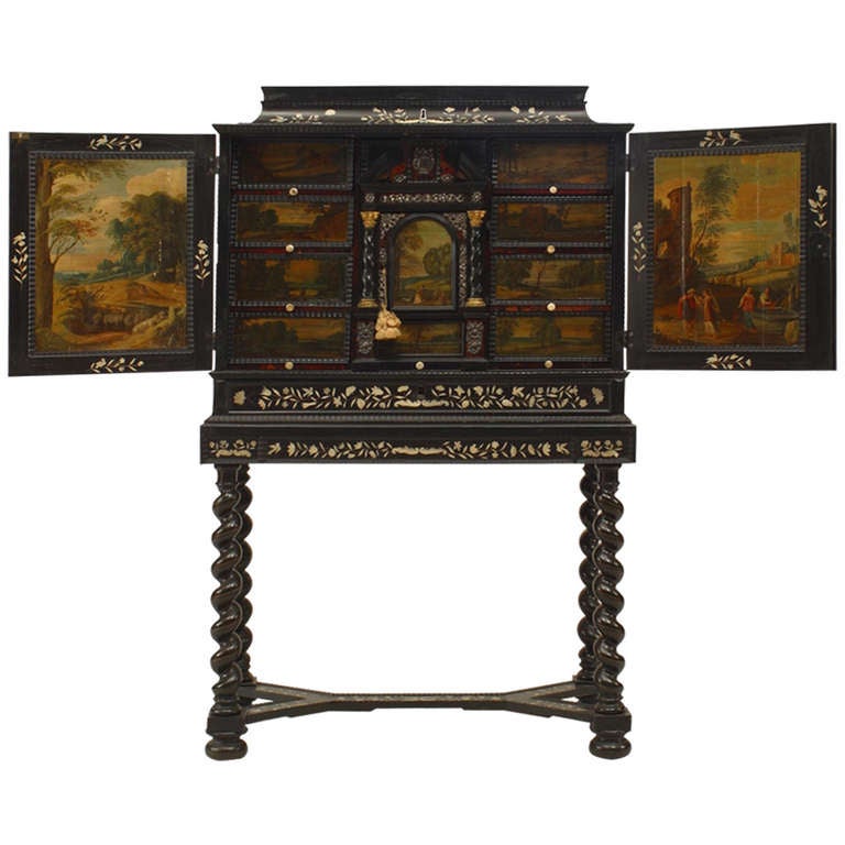 Finely Painted Late 17th c. Flemish Baroque For Sale at 1stDibs
