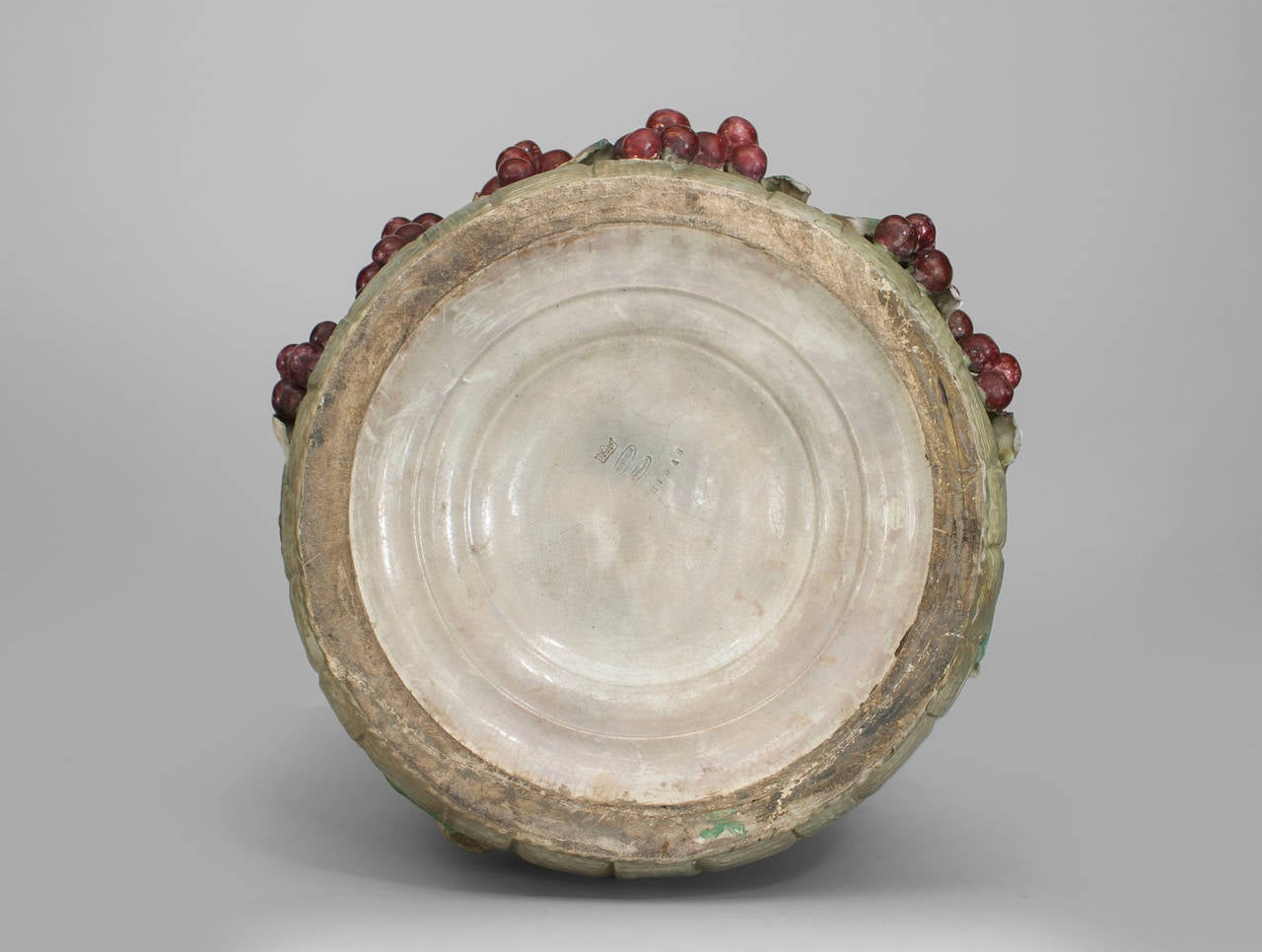 Large Turn of the Century Continental Amphora Porcelain Jardiniere 3