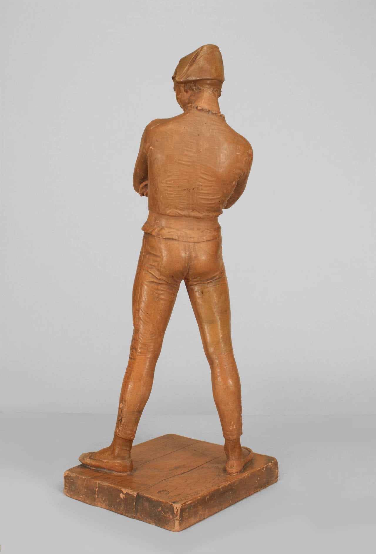 St. Marceaux Terra-Cotta Harlequin In Good Condition In New York, NY