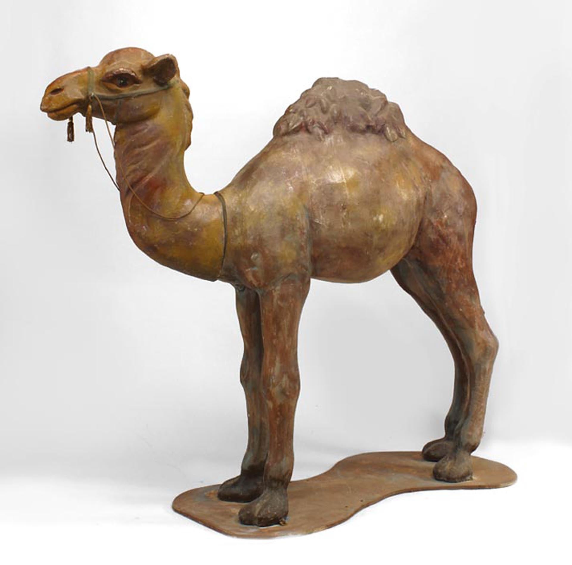 American Papier-Mache Camel Figure