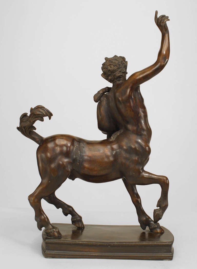 Neoclassical Neo-Classic Bronze Centaur For Sale