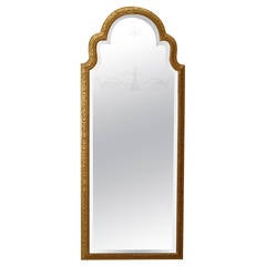 Early 18th c. English Queen Anne Gilt Wall Mirror, c. 1705 6