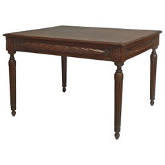 French Provincial Walnut Game Table