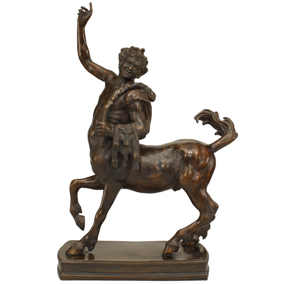 Centaure néo-classique en bronze