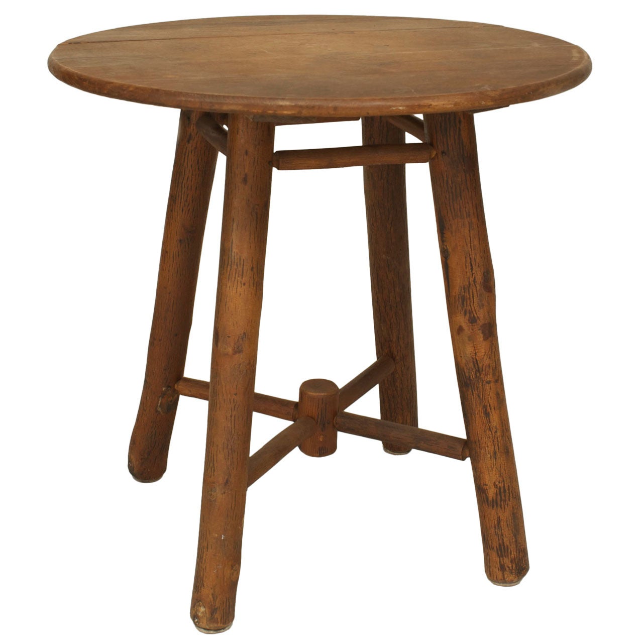 20th c. American Rustic Old Hickory End Table