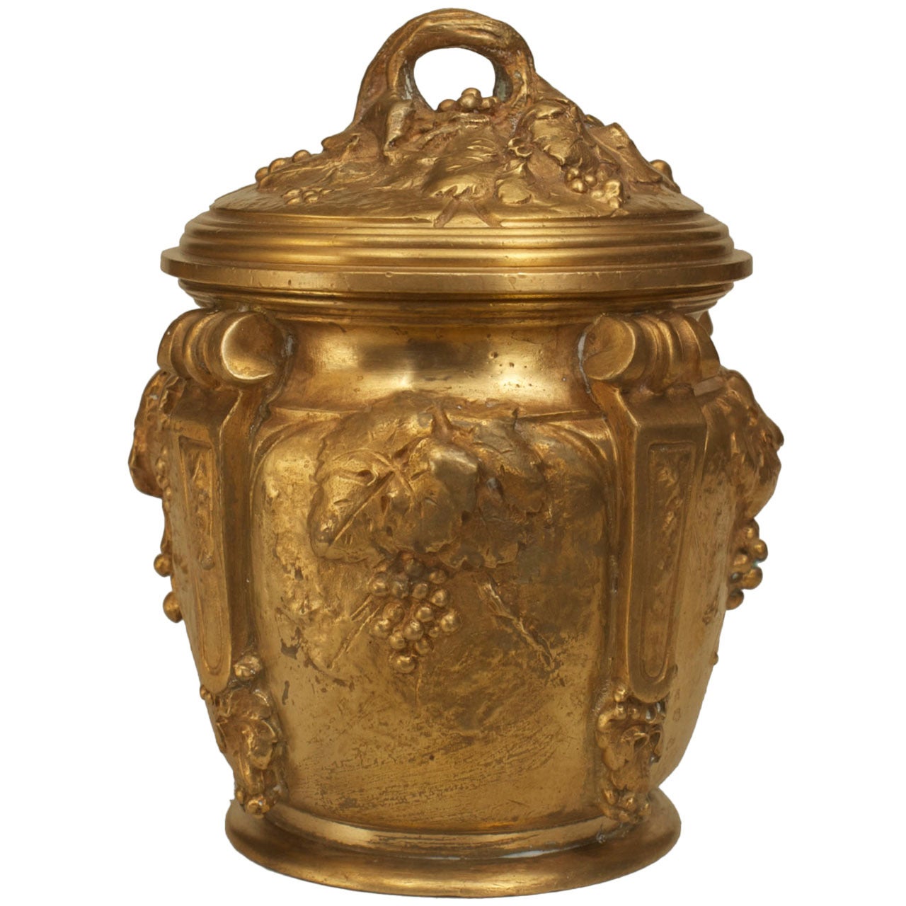 French Art Nouveau Gilt Box