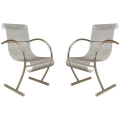 Pair of 1960s Japanese "Sing Sing" Armchairs by Shiro Kuramata