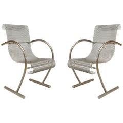 Pair of 1960s Japanese "Sing Sing" Armchairs by Shiro Kuramata