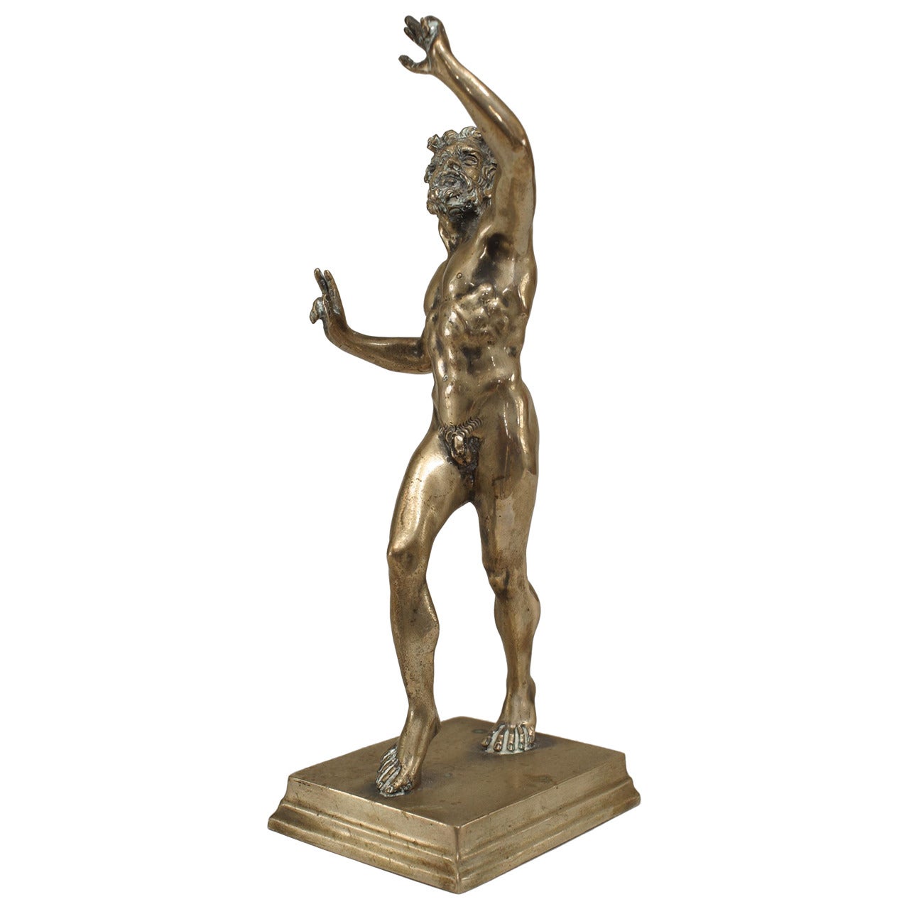 Griechische mythologische Bronzefigur aus Bronze im Angebot