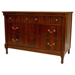 Antique Italian Neo-Classic Walnut Chest