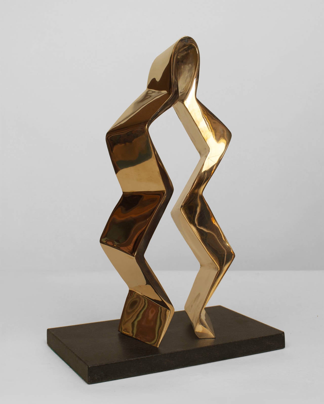 Contemporary American Polished Bronze Sculpture by Mike Walsh In Excellent Condition In New York, NY