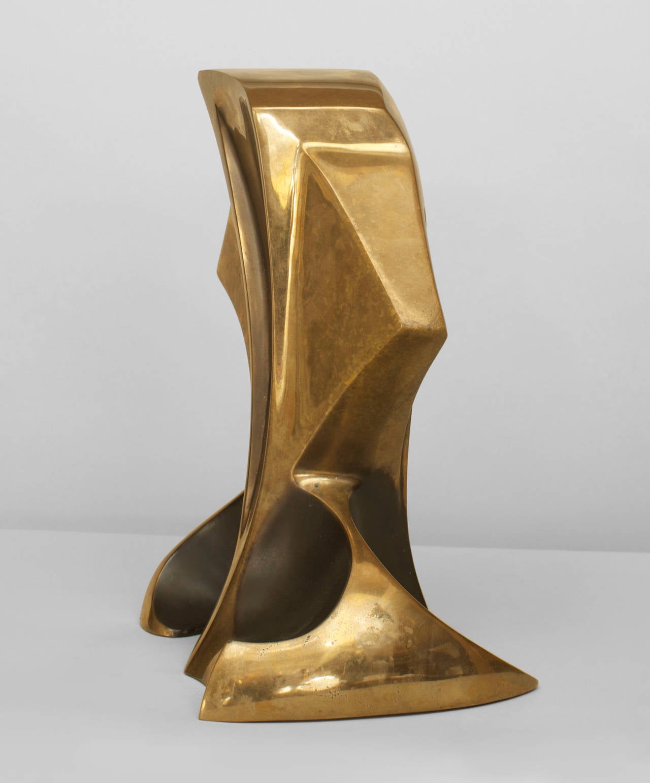 American Polished Bronze Free-Form Sculpture by Bob Bennett In Excellent Condition In New York, NY