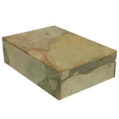 Vintage Small 20th Century Italian Marble Box