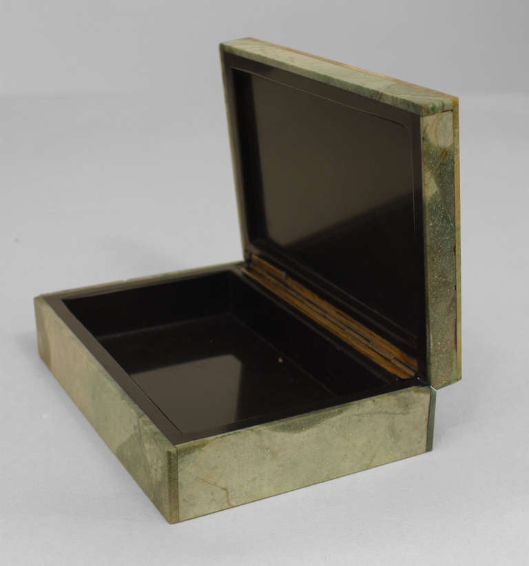 Neoclassical Small 20th Century Italian Marble Box