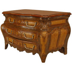 Early 19th c. French Regence Style Miniature Commode-Form Box 11