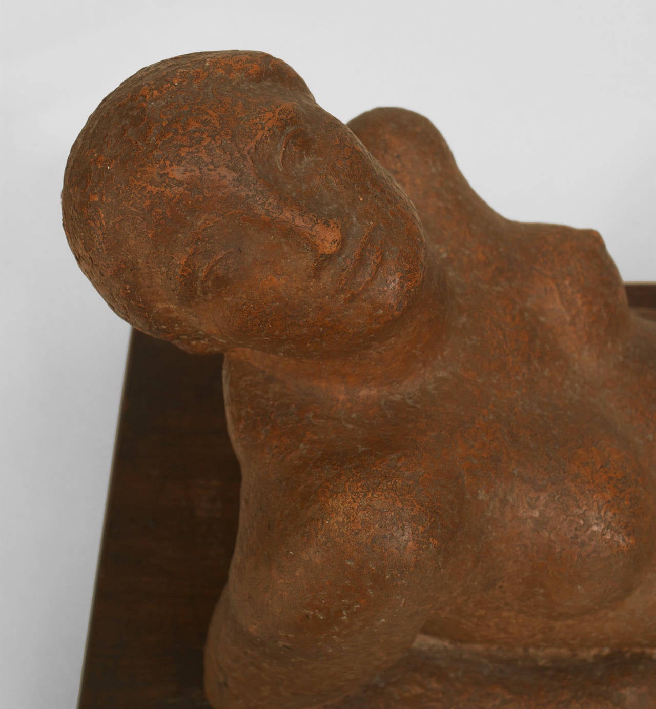 Art Moderne Terra-Cotta Nude Lady For Sale 2