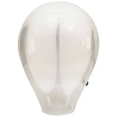 Mid-Century Italian Balloon-Form Murano Glass Table Lamp by Vistosi 10