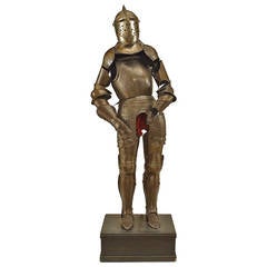 Italian Renaissance Style Metal Suit of Armor