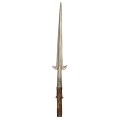 Antique English Renaissance Style Halberd Spear