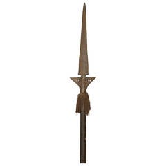 English Renaissance Style Halberd Spear