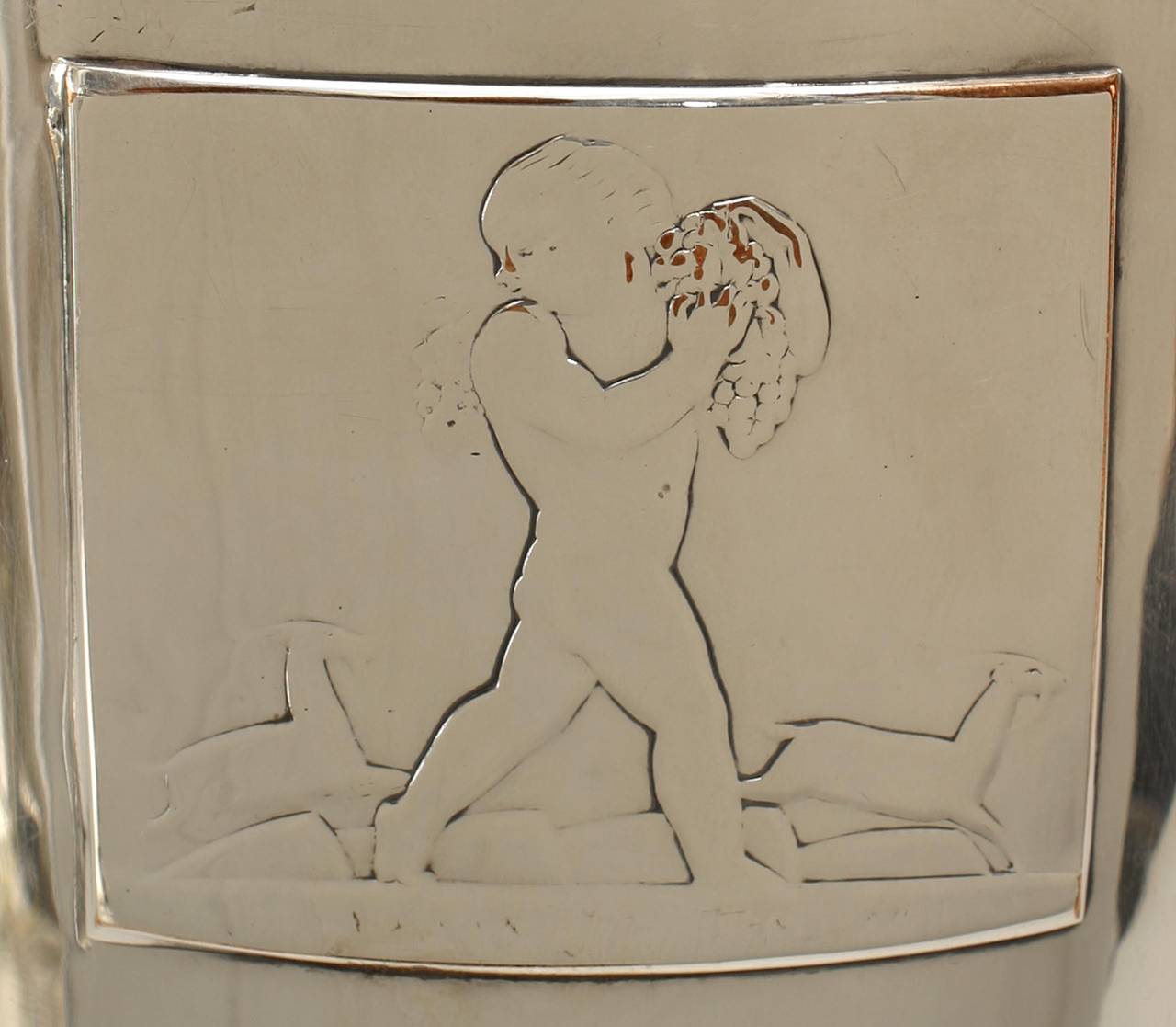 Mid-20th Century American Art Deco Chrom Champagne Bucket For Sale