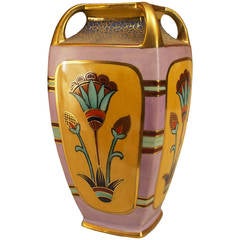 Japanese Art Deco Vase by Noritake, circa 1940s 3