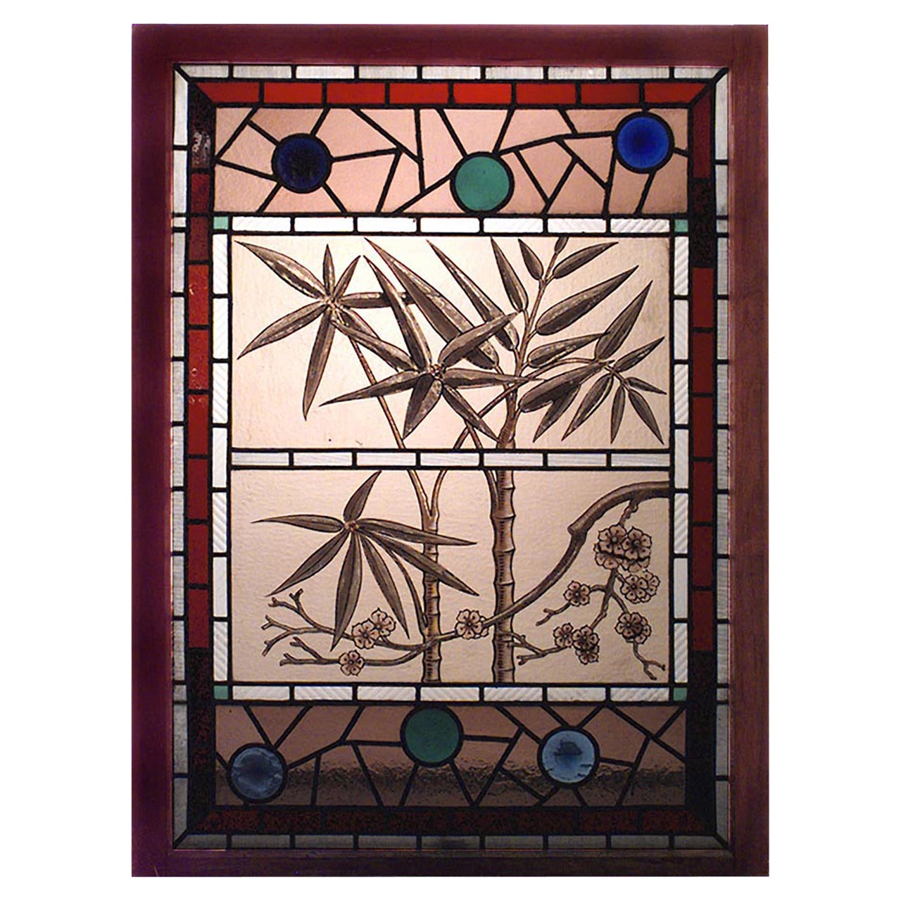 English Victorian Stained Glass Window