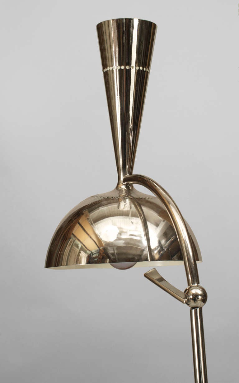 Pair of 2000's Italian Chrome Table Lamps by Roberto Rida, 2008 In Good Condition In New York, NY