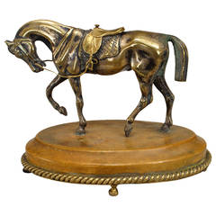 19th c. English Silver-Plated Bronze Equestrian Figure 11