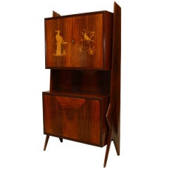 Mid-Century Modern Rosewood Cabinet 4