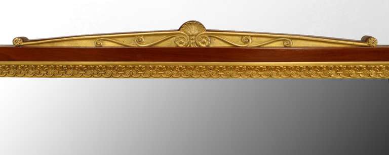 Vanità Impero Francese in bronzo e mogano in vendita 2
