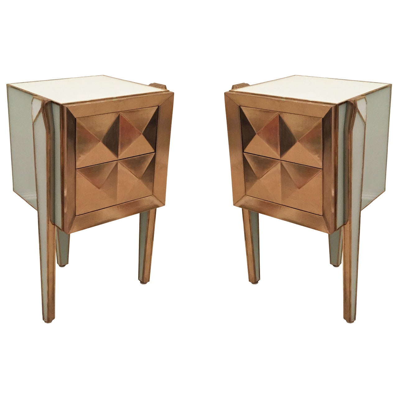 Pair of Limited Edition Side Commodes