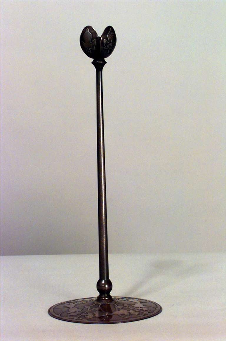 American Mission Bronze Candlesticks  In Excellent Condition In New York, NY