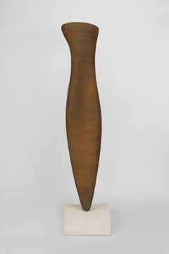 Contemporary Iron Cycladic Goddess Sculpture