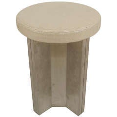 Three Jansen Art Deco Stools