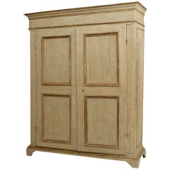 Italian Neo-Classic Painted Armoire