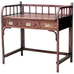 Turn of the Century Secessionist Bentwood Desk Attributed to Josef Hoffmann 3