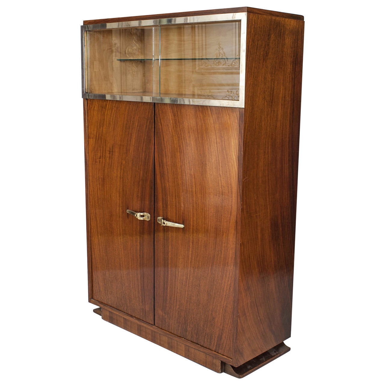 French Art Deco Dominique Rosewood Bar Cabinet